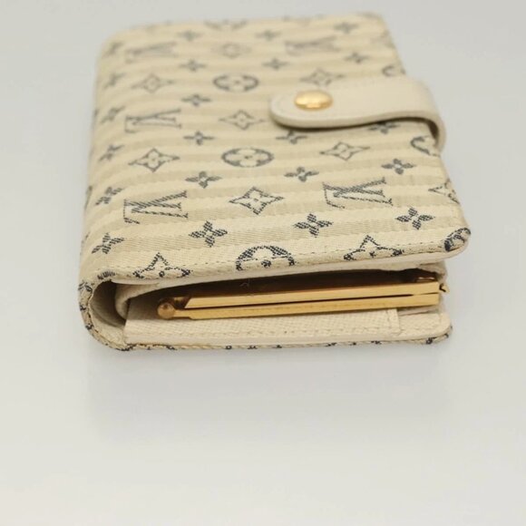 LOUIS VUITTON Mini Lin Croisette Porte Monnaie Viennois M95659 LV Auth 135437 - Picture 9 of 15